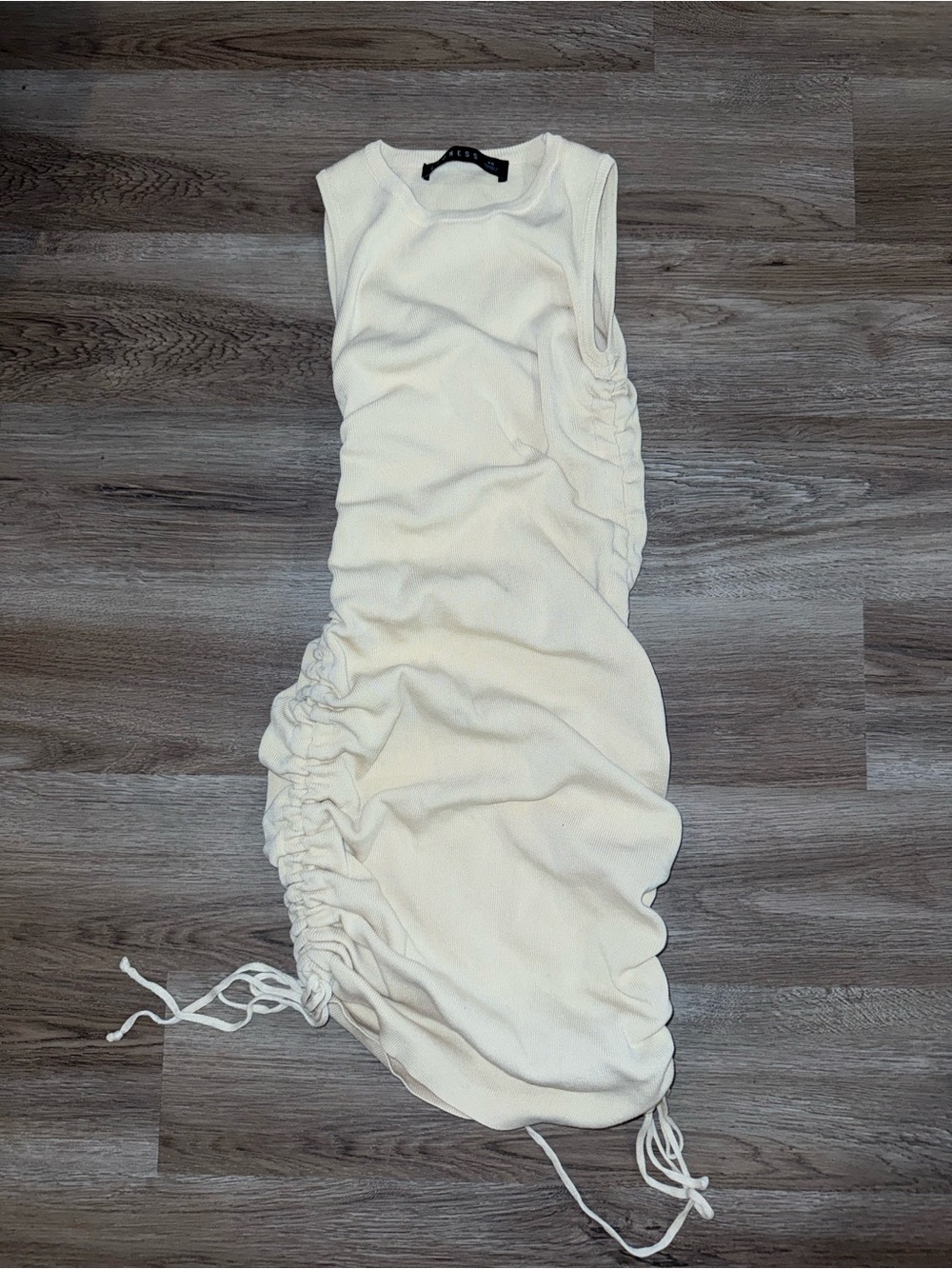 Lioness Sleeveless Knit Dress in Cream